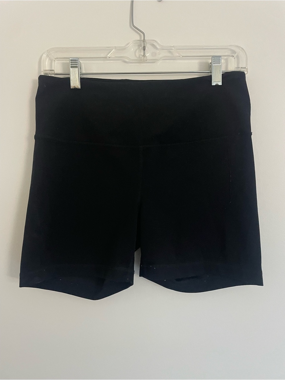 Yogalicious Black High-Rise Bike Shorts